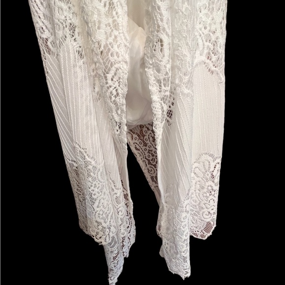 New maxi length dress White Lace size 4X - Picture 6 of 6